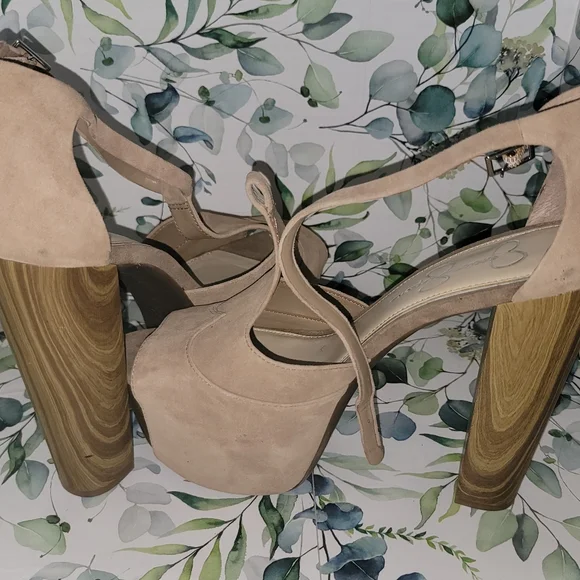 Jessica Simpson Dany Heeled Platform Sandals - Picture 14 of 14